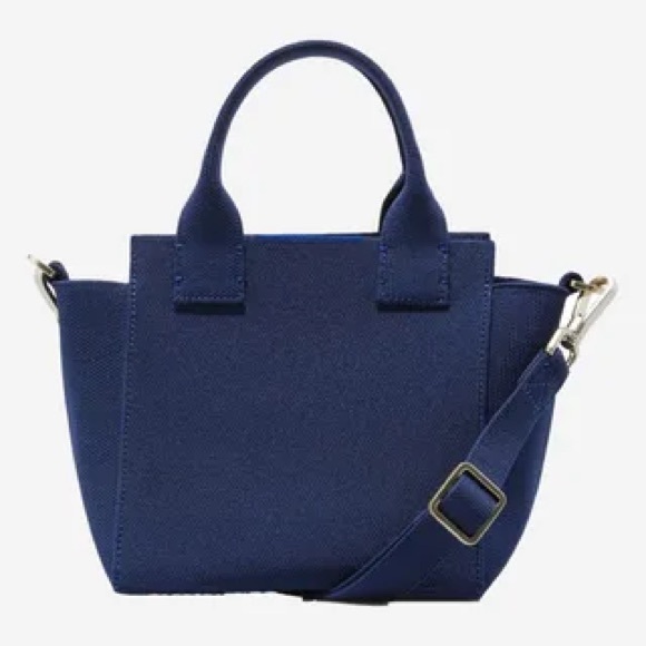 New Rothy’s Navy Blue Mini Tote Bag - Picture 2 of 5